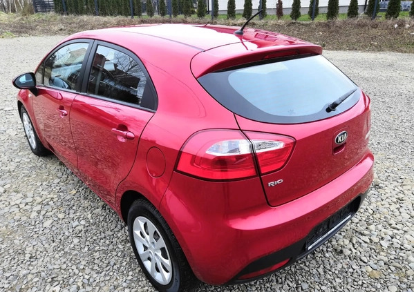 Kia Rio cena 12900 przebieg: 164000, rok produkcji 2014 z Olsztynek małe 781